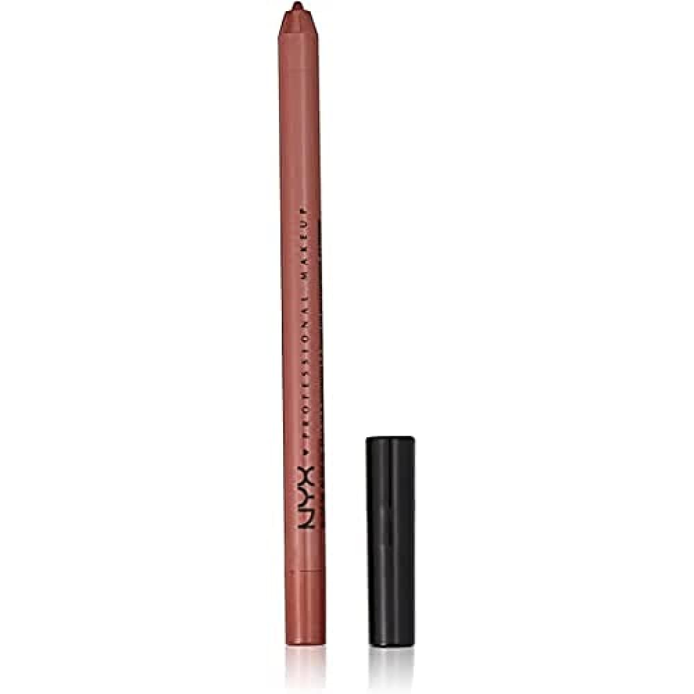 NYX PROFESSIONAL MAKEUP Slide On Lip Pencil - Neutral Brown Lip Liner for Women on Go-To Dates and Night Out Events, Smu