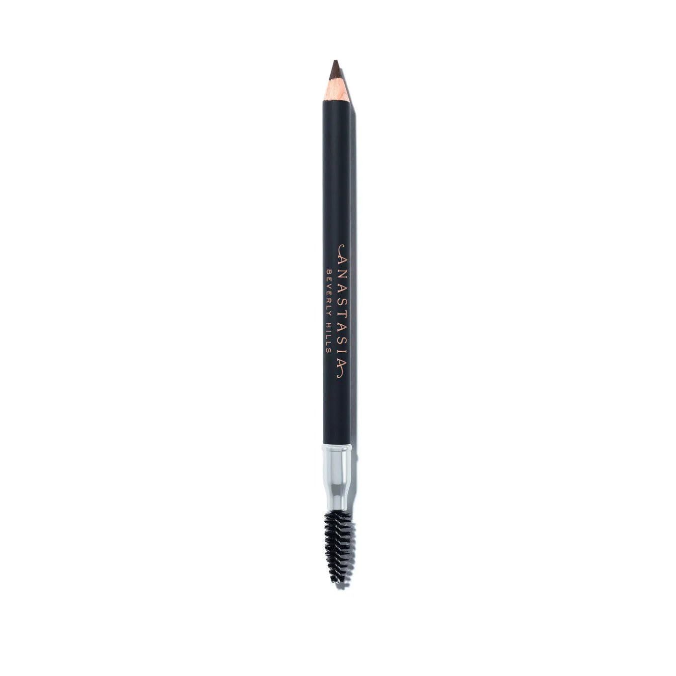 Anastasia Beverly Hills Perfect Brow Pencil - precision tip for natural-looking brows - makeup enthusiasts - brushing a