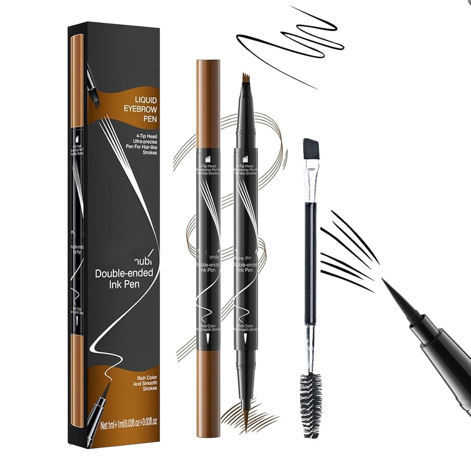 New Waterproof Magic Eyebrow Pencil for Women Long-Lasting Makeup
| 3D Microblading Eyebrow Pen with 4 Tip for Brow Def